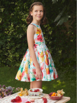 Abel & Lula Elegantne kleit 5064 V&auml;rviline Regular Fit
