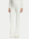 Elisabetta Franchi Riidest p&uuml;ksid PA-184-62E2-V290 Valge Slim Fit