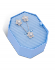 Swarovski Komplekti kuuluvad kaelakee ja r&otilde;ngad 5749180 H&otilde;bedane