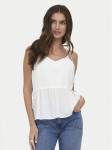 ONLY Top Nele 15370325 Valge Regular Fit
