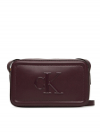 Calvin Klein K&auml;ekott Bold Ck Camera Bag LV04F3220G Bordoopunane