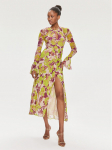 Pinko Kokteilikleit 101834 A154 Roheline Regular Fit