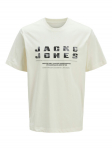 Jack & Jones T-s&auml;rk Recharge 12274716 Beež Relaxed Fit