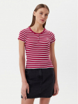 Tommy Jeans T-s&auml;rk DW0DW19502 Roosa Slim Fit