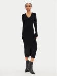 Calvin Klein Kootud kleit K20K207491 Must Slim Fit
