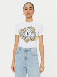 Versace Jeans Couture T-s&auml;rk 78HAHC01 Valge Regular Fit S