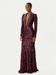 Elisabetta Franchi &Otilde;htune kleit AB-R13-56E2-V860' Bordoopunane Regular Fit