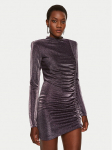 Simona Corsellini Kokteilikleit A24CEAB049 Lilla Slim Fit