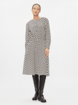 Tommy Hilfiger Igap&auml;evane kleit Zigzag Waisted Midi Dress WW0WW41157 Valge Regular Fit 44