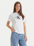 Calvin Klein Jeans T-s&auml;rk Graphic LV044E215G Valge Regular Fit