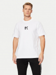 Karl Lagerfeld Jeans T-s&auml;rk A1M17044 Valge Regular Fit