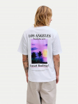 Jack & Jones T-s&auml;rk City Photoprint 12288353 Valge Regular Fit