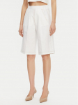 Max Mara Leisure Riidest &scaron;ortsid Texas 2516781027650 Valge Regular Fit