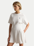 Polo Ralph Lauren Igap&auml;evane kleit 211A96342002 Valge Slim Fit