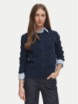 Tommy Hilfiger Kardigan Soft WW0WW52191 Tumesinine Regular Fit