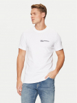 Karl Lagerfeld Jeans T-s&auml;rk A1M17003 Valge Slim Fit