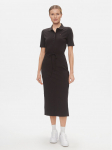 Tommy Hilfiger Igap&auml;evane kleit Reg Breton Midi Polo Dress Ss WW0WW42030 Must Regular Fit S