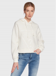 Guess Pluus New Alisa V2YQ08 K7UW2 Valge Relaxed Fit