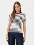 ONLY T-s&auml;rk Heart 15318959 Tumesinine Regular Fit