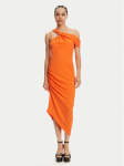 Versace Jeans Couture Kokteilikleit 78HAO903 Oranž Slim Fit