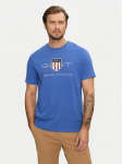 Gant T-s&auml;rk Archive Shield 2003199 Sinine Regular Fit S