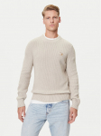 Tommy Jeans Kampsun DM0DM21652 Beež Slim Fit