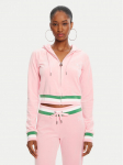 Juicy Couture Pluus Velour Crop JCWAS225351 Roosa Regular Fit