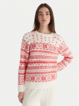 ONLY Kampsun Xmas Nordic 15354824 Punane Regular Fit
