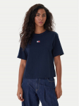 Tommy Jeans T-s&auml;rk Badge DW0DW22202 Tumesinine Boxy Fit