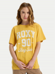 Roxy T-s&auml;rk Hangloose The Sky ERJZT06020 Kollane Regular Fit XXL