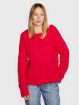TWINSET Kampsun 222TT3340 Punane Relaxed Fit