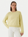 Calvin Klein Kampsun LV047D305G Kollane Relaxed Fit