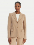 Weekend Max Mara Pintsak Ginnasta 2615911011 Beež Slim Fit