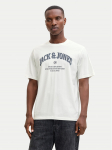 Jack & Jones T-s&auml;rk Denver 12291213 Valge Relaxed Fit