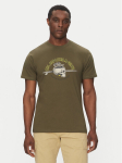 Quiksilver T-s&auml;rk EQYZT08056 Roheline Regular Fit