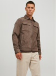 Jack & Jones Tehisnahast jope Payton 12213082 Pruun Regular Fit