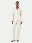 LAUREN RALPH LAUREN Pidžaama ILN92535 Kreemjas Regular Fit
