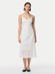 Pieces Suvekleit Vilde 17156565 Valge Regular Fit