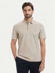 BOSS Polo s&auml;rk C-Parris 01 50555829 Beež Regular Fit