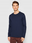 United Colors Of Benetton Pikkade varrukatega T-s&auml;rk 3U53J1F05 Tumesinine Relaxed Fit