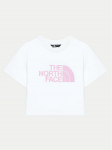 The North Face T-s&auml;rk Easy NF0A8DRQ Valge Relaxed Fit