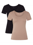 HUGO T-s&auml;rkide komplekt 50469660 Must Regular Fit