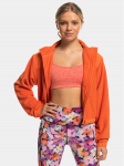 Roxy Fliis Wow Zip Up Jkt Plfl ERJPF03141 Oranž Regular Fit