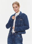 Tommy Jeans Teksajakk Izzie DW0DW17211 Tumesinine Slim Fit