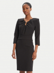Simona Corsellini Kokteilikleit A25CPAB01101 Must Slim Fit 42