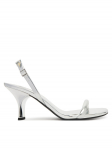 Calvin Klein Sandaalid Sculpt Kitt Heel Strappy Lth Met HW0HW02709 H&otilde;bedane 40