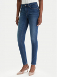 Liu Jo Teksad UA6013 D4186 Tumesinine Slim Fit