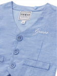 Guess Komplekti kuuluvad s&auml;rk, vest ja riidest p&uuml;ksid I6RG12 WF6P0 Sinine Regular Fit 6_9M