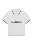Guess Polo s&auml;rk L6GP00 KADZ4 Valge Relaxed Fit 12Y