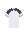 Mayoral Polo s&auml;rk 6165 Valge Regular Fit 14Y